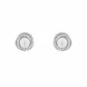 AMOR Ohrring (Ohrstecker) Damen, 925 Silber rhodiniert, Ansicht 3