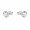 AMOR Ohrring (Ohrstecker) Damen, 925 Silber rhodiniert, Ansicht 4