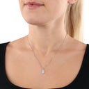AMOR Halskette Damen, 925 Silber rhodiniert, Ansicht 2