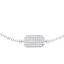AMOR Armband Damen, 925 Silber rhodiniert, Ansicht 3