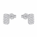 AMOR Ohrring (Ohrstecker) Damen, 925 Silber rhodiniert, Ansicht 4