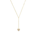 AMOR Halskette Damen, 925 Silber vergoldet, Motiv Herz, Hauptbild