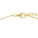 AMOR Armband Damen, 925 Silber vergoldet, Motiv Herz, Verschluss