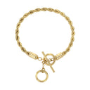 AMOR Armband Damen, Unisex, Edelstahl IP gold, Hauptbild