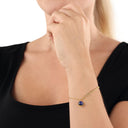 AMOR Armband Damen, 925 Silber vergoldet, Ansicht 2
