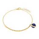 AMOR Armband Damen, 925 Silber vergoldet, Hauptbild