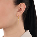AMOR Anhänger (Charm) Damen, 925 Silber vergoldet, Motiv Schlange, Ansicht 2