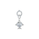 AMOR Anhänger (Charm) Damen, 925 Silber rhodiniert, Motiv Fisch, Zirkonia weiß, Ansicht 3