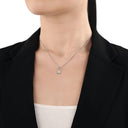AMOR Anhänger (Charm) Damen, 925 Silber rhodiniert, Motiv Krake, Zirkonia weiß, Ansicht 2