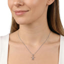 AMOR women's charm, rhodium-plated 925 sterling silver, view 2
