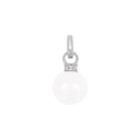 AMOR Anhänger (Charm) Damen, 925 Silber rhodiniert, Zirkonia weiß, Hauptbild