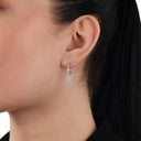 AMOR Anhänger (Charm) Damen, 925 Silber rhodiniert, Motiv Auge, Zirkonia weiß, Ansicht 4