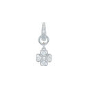 AMOR Anhänger (Charm) Damen, 925 Silber rhodiniert, Motiv Kleeblatt, Hauptbild