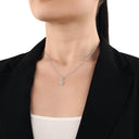 AMOR Anhänger (Charm) Damen, 925 Silber rhodiniert, Motiv Buddha, Ansicht 2