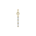 AMOR Anhänger (Charm) Damen, 925 Silber vergoldet, Zirkonia weiß, Hauptbild