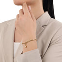 AMOR Anhänger (Charm) Damen, 925 Silber vergoldet, Motiv Muschel, Ansicht 2