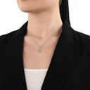 AMOR Anhänger (Charm) Damen, 925 Silber rhodiniert, Motiv Steuerrad, Zirkonia weiß, Ansicht 2