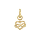 AMOR women's charm, gold-plated 925 sterling silver, main image