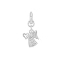 AMOR women's charm, rhodium-plated 925 sterling silver, main image