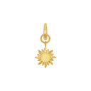 AMOR Anhänger (Charm) Damen, 925 Silber vergoldet, Motiv Sonne, Hauptbild