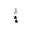 AMOR Anhänger (Charm) Damen, 925 Silber rhodiniert, Motiv Sonnenbrille, Hauptbild