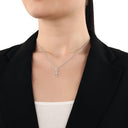 AMOR Anhänger (Charm) Damen, 925 Silber rhodiniert, Motiv Flugzeug, Ansicht 2