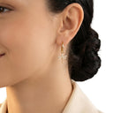 AMOR women's charm, gold-plated 925 sterling silver, view 2