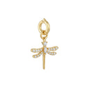 AMOR women's charm, gold-plated 925 sterling silver, view 4