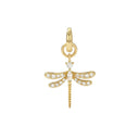 AMOR women's charm, gold-plated 925 sterling silver, main image