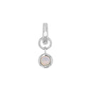 AMOR Anhänger (Charm) Damen, 925 Silber rhodiniert, Nano weiß, Hauptbild
