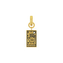 AMOR Anhänger (Charm) Damen, 925 Silber vergoldet, Motiv Tarotkarten, Hauptbild