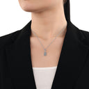 AMOR Anhänger (Charm) Damen, 925 Silber rhodiniert, Motiv Tarotkarten, Zirkonia weiß, Ansicht 2