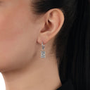 AMOR Anhänger (Charm) Damen, 925 Silber rhodiniert, Motiv Tarotkarten, Zirkonia weiß, Ansicht 3