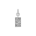 AMOR Anhänger (Charm) Damen, 925 Silber rhodiniert, Motiv Tarotkarten, Zirkonia weiß, Hauptbild