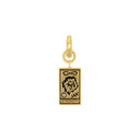 AMOR Anhänger (Charm) Damen, 925 Silber vergoldet, Motiv Tarotkarten, Hauptbild
