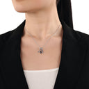 AMOR Collier Damen, Unisex, 925 Silber rhodiniert, Silber, Ansicht 3