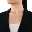 AMOR Collier Damen, Unisex, 925 Silber rhodiniert, Gold, Ansicht 13