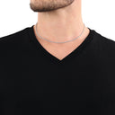 AMOR Halskette Unisex, 925 Silber rhodiniert, Ansicht 3