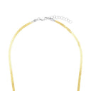AMOR Halskette Unisex, 925 Silber silber / vergoldet (bicolor), Verschluss