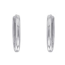 AMOR Ohrring (Creolen) Damen, 925 Silber rhodiniert, Ansicht 5