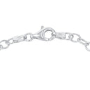AMOR Armband Unisex, 925 Silber rhodiniert, Verschluss