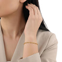 AMOR Armband Unisex, 925 Silber vergoldet, Ansicht 2
