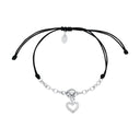 AMOR Armband Unisex, 925 Silber rhodiniert, Ansicht 4