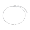 AMOR Fußkette Unisex, 925 Silber rhodiniert, Hauptbild