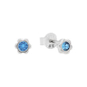 PRINZESSIN LILLIFEE Blume Mädchen Ohrstecker in 925 Silber