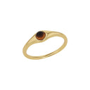 NOELANI women's ring, gold-plated 925 sterling silver, main image