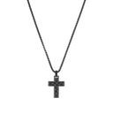 JOOP! men's cross necklace in stainless steel