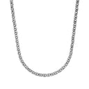 JOOP! men's Byzantine chain necklace in stainless steel