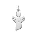 AMOR women's pendant, rhodium-plated 925 sterling silver, view 4
