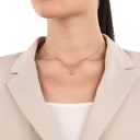 AMOR Anhänger (Halskette) Damen, 925 Silber vergoldet, Motiv Engel, Ansicht 2